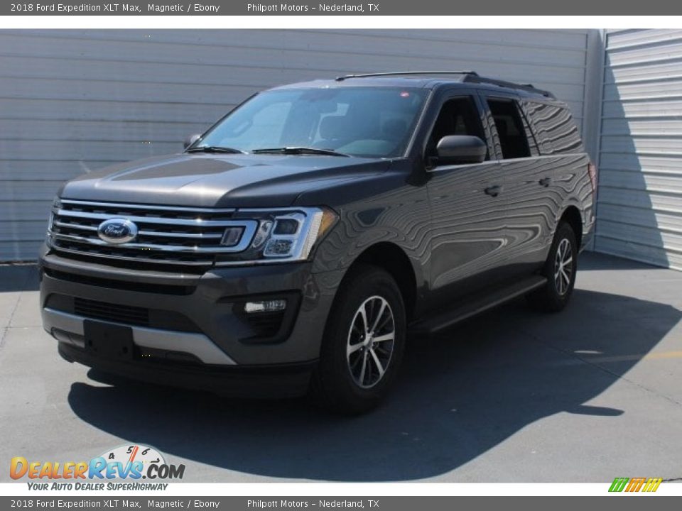 2018 Ford Expedition XLT Max Magnetic / Ebony Photo #3