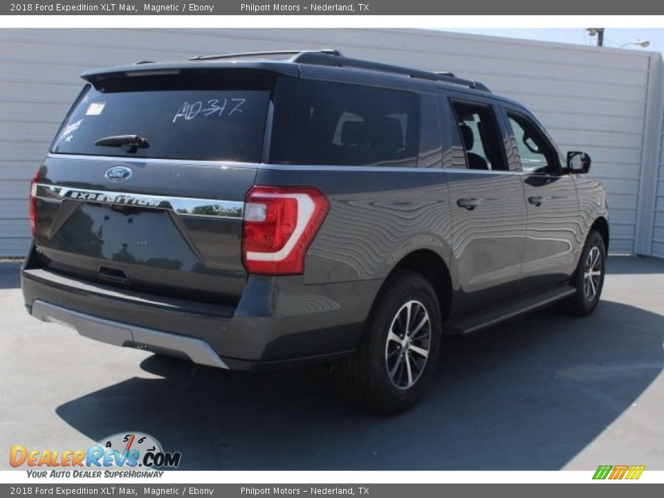 2018 Ford Expedition XLT Max Magnetic / Ebony Photo #8
