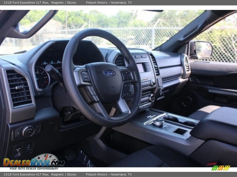 2018 Ford Expedition XLT Max Magnetic / Ebony Photo #12