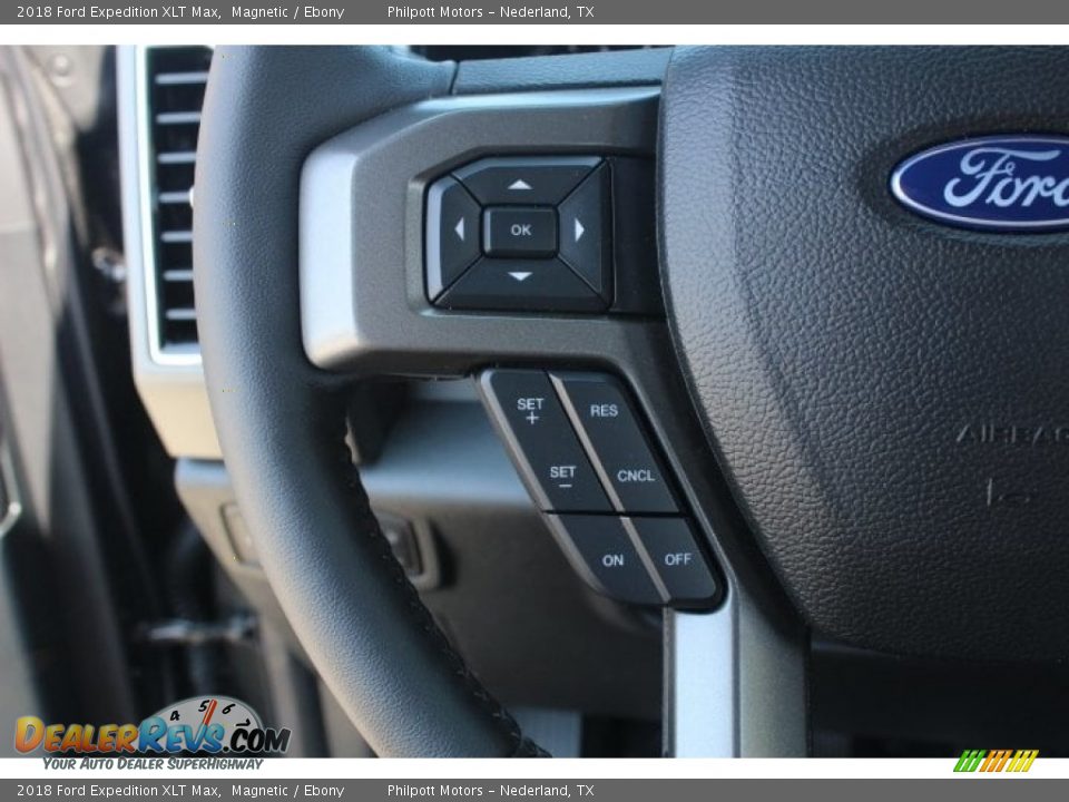 2018 Ford Expedition XLT Max Magnetic / Ebony Photo #19
