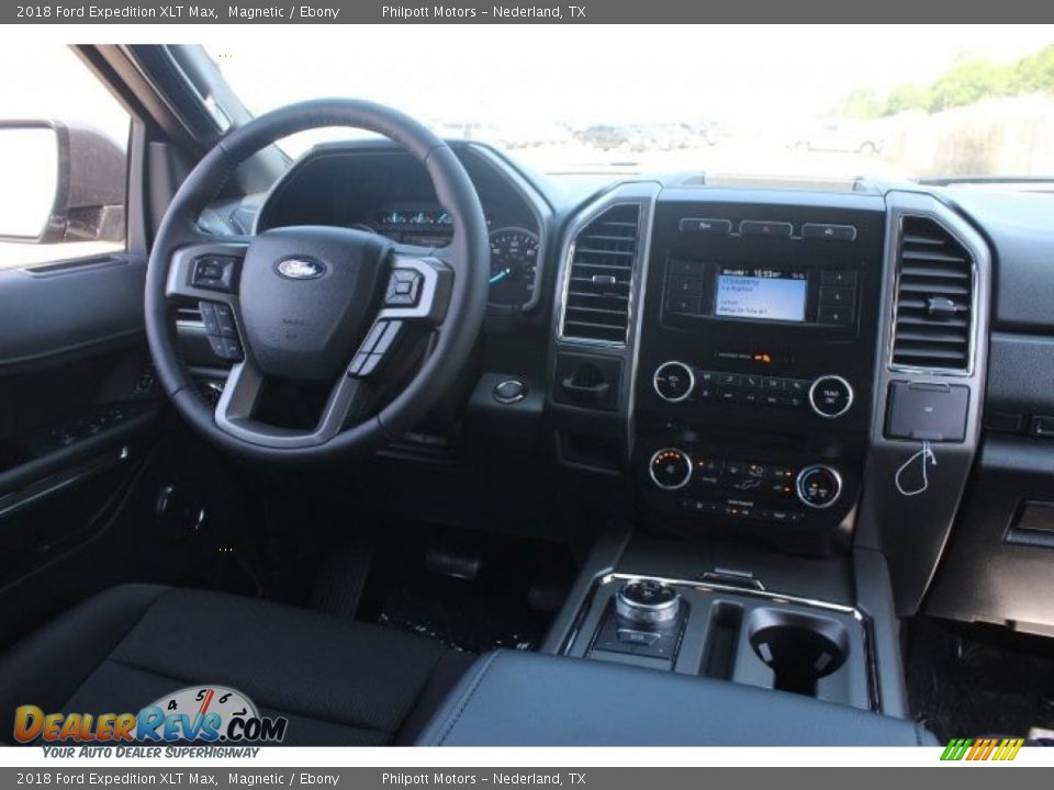 2018 Ford Expedition XLT Max Magnetic / Ebony Photo #25