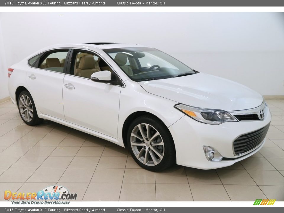 2015 Toyota Avalon XLE Touring Blizzard Pearl / Almond Photo #1