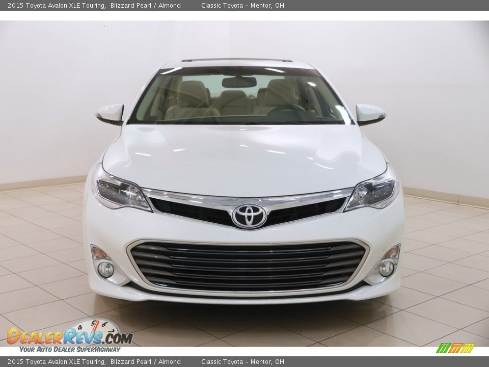 2015 Toyota Avalon XLE Touring Blizzard Pearl / Almond Photo #2