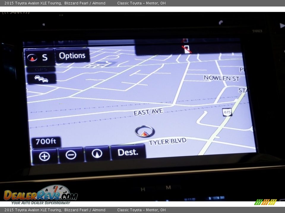 2015 Toyota Avalon XLE Touring Blizzard Pearl / Almond Photo #12