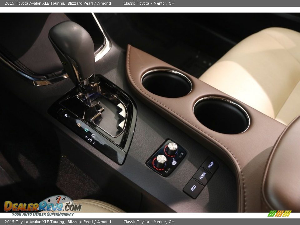 2015 Toyota Avalon XLE Touring Blizzard Pearl / Almond Photo #13
