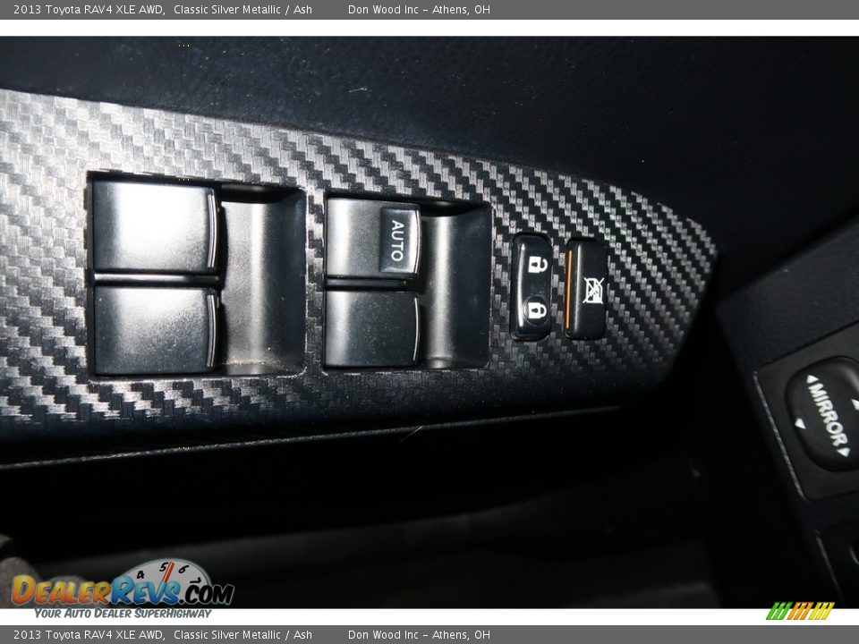 2013 Toyota RAV4 XLE AWD Classic Silver Metallic / Ash Photo #35