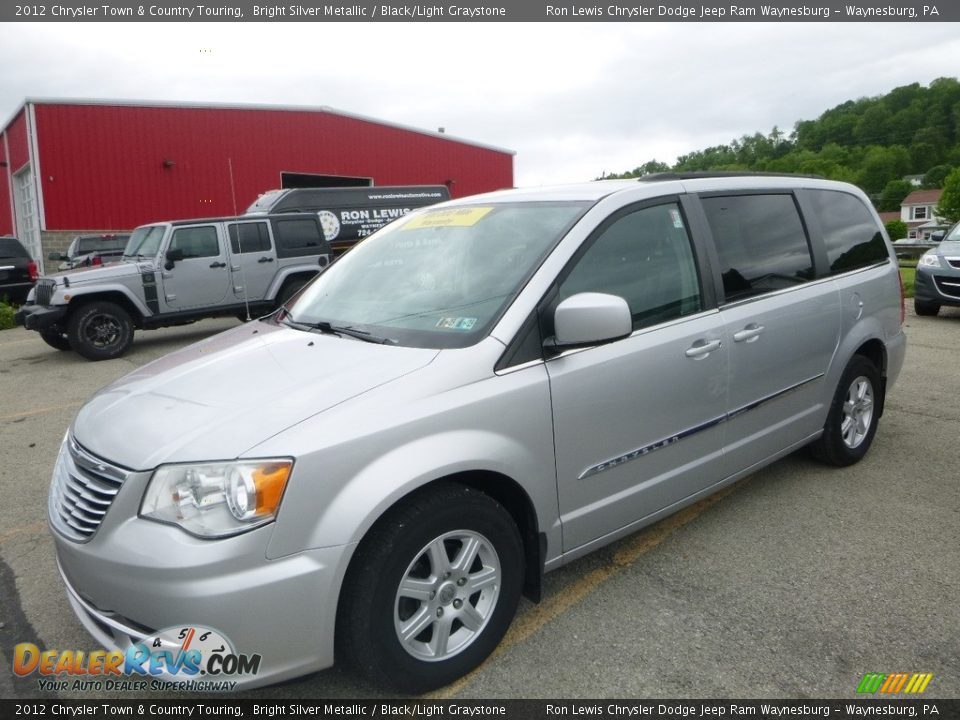 2012 Chrysler Town & Country Touring Bright Silver Metallic / Black/Light Graystone Photo #1