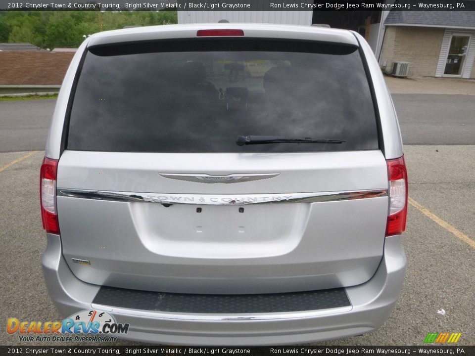 2012 Chrysler Town & Country Touring Bright Silver Metallic / Black/Light Graystone Photo #4