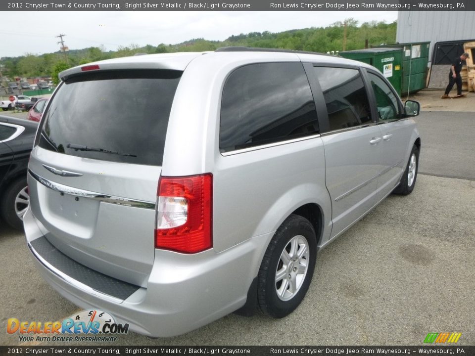 2012 Chrysler Town & Country Touring Bright Silver Metallic / Black/Light Graystone Photo #5