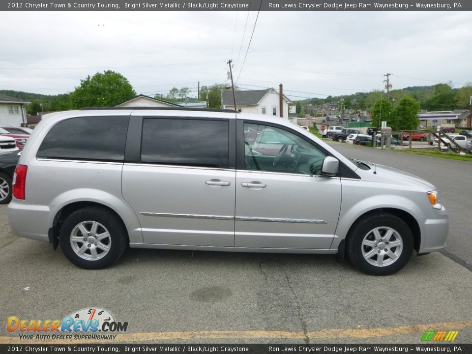 2012 Chrysler Town & Country Touring Bright Silver Metallic / Black/Light Graystone Photo #6