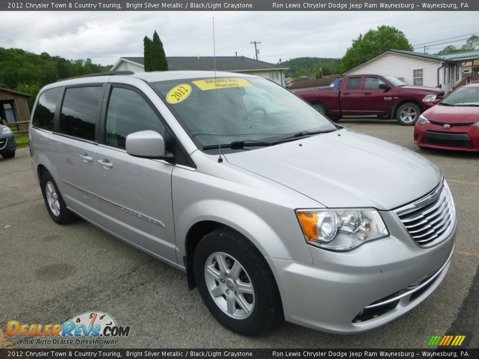 2012 Chrysler Town & Country Touring Bright Silver Metallic / Black/Light Graystone Photo #7
