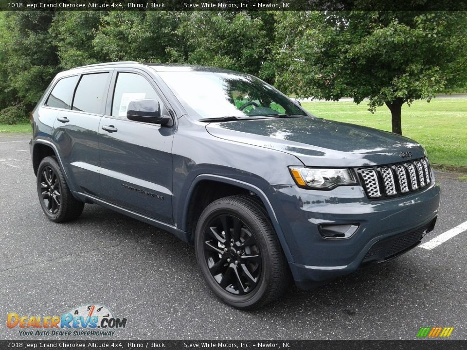 2018 Jeep Grand Cherokee Altitude 4x4 Rhino / Black Photo #4