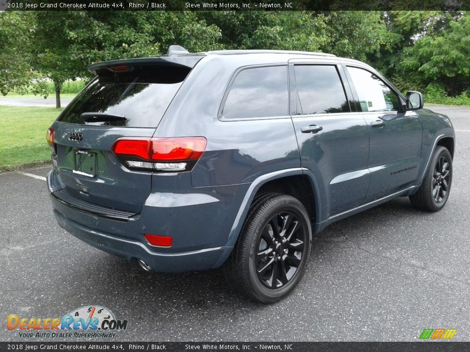 2018 Jeep Grand Cherokee Altitude 4x4 Rhino / Black Photo #6