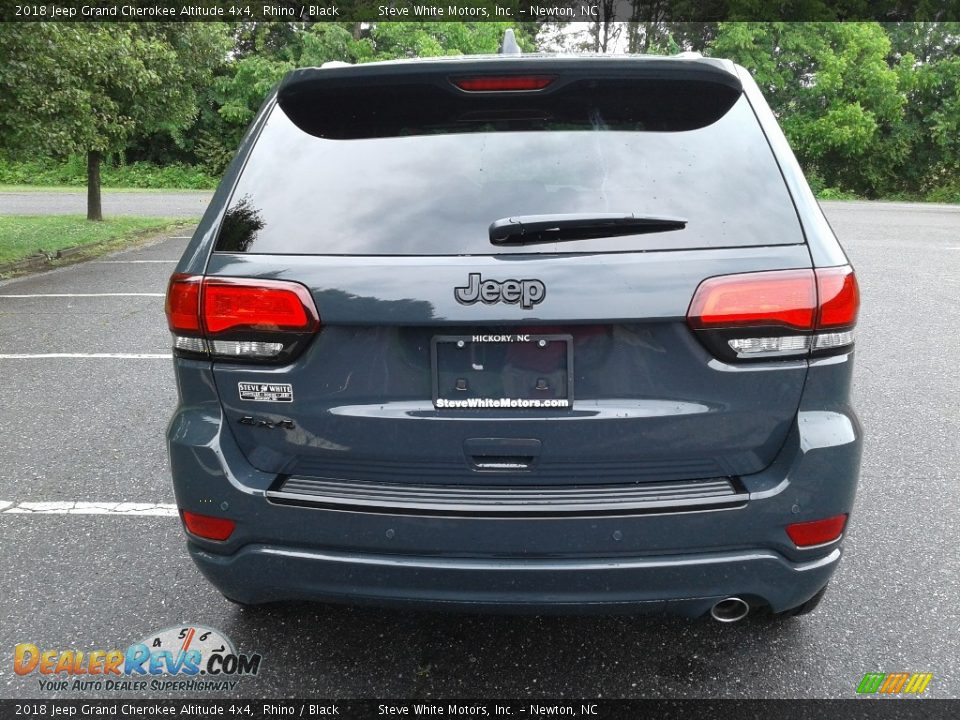 2018 Jeep Grand Cherokee Altitude 4x4 Rhino / Black Photo #7