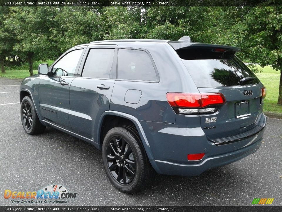 2018 Jeep Grand Cherokee Altitude 4x4 Rhino / Black Photo #8
