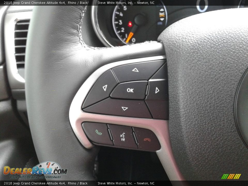2018 Jeep Grand Cherokee Altitude 4x4 Rhino / Black Photo #19