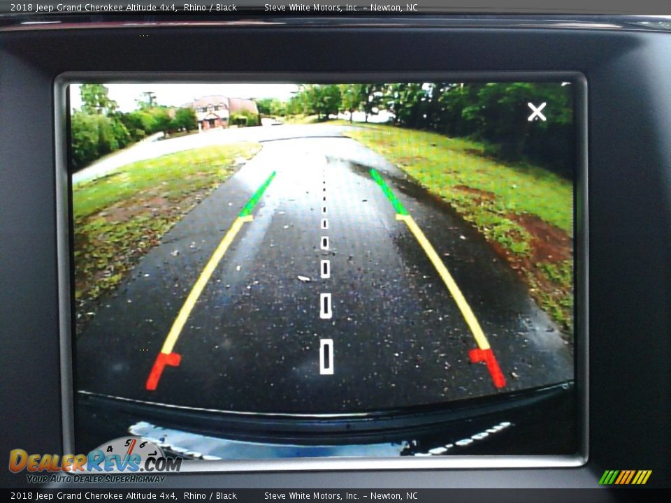 2018 Jeep Grand Cherokee Altitude 4x4 Rhino / Black Photo #28
