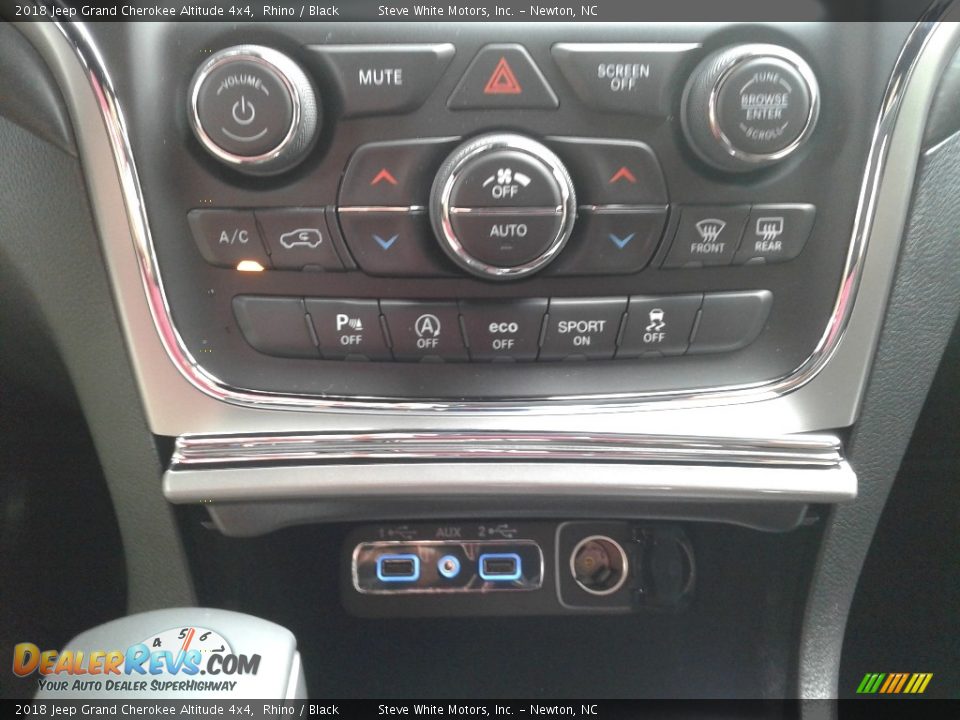 2018 Jeep Grand Cherokee Altitude 4x4 Rhino / Black Photo #29