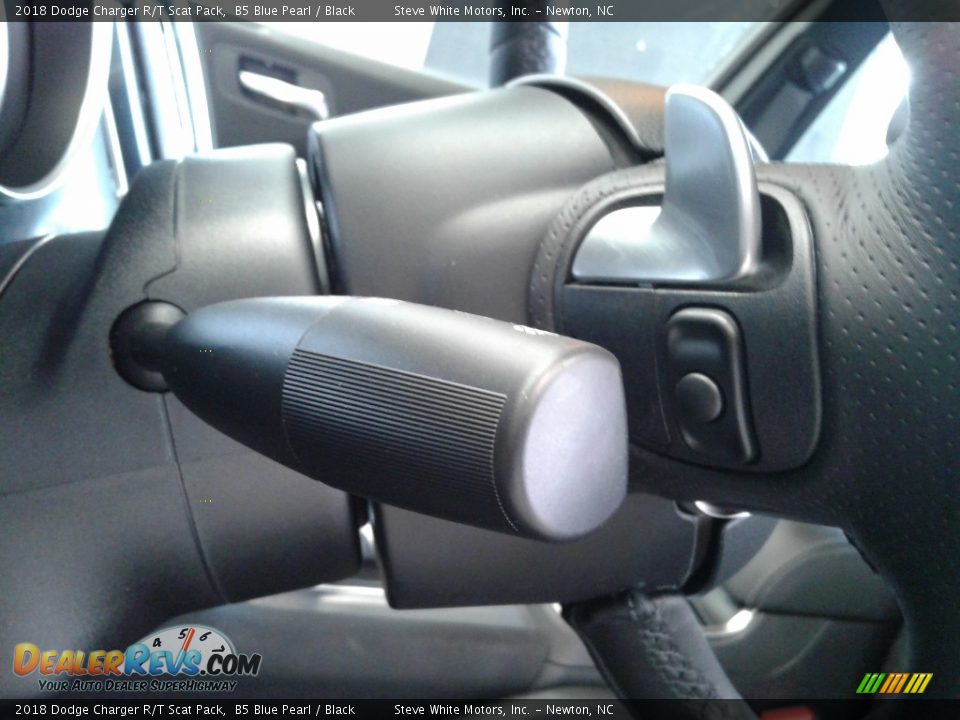 2018 Dodge Charger R/T Scat Pack B5 Blue Pearl / Black Photo #16