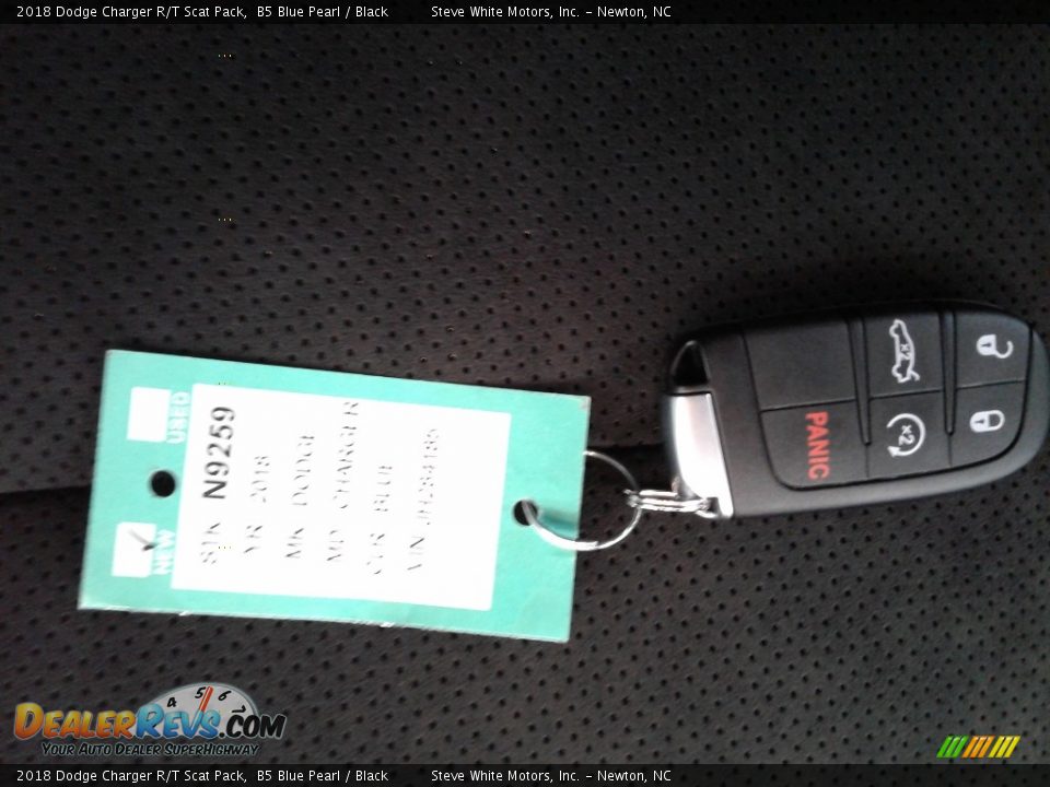 2018 Dodge Charger R/T Scat Pack B5 Blue Pearl / Black Photo #27