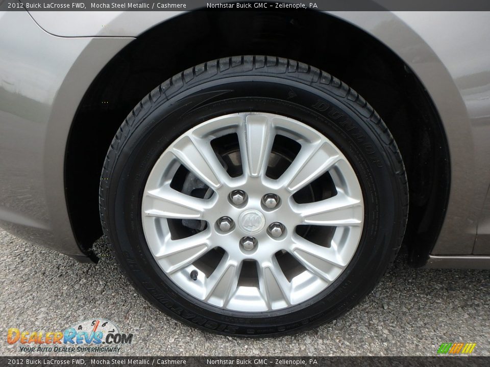 2012 Buick LaCrosse FWD Mocha Steel Metallic / Cashmere Photo #15