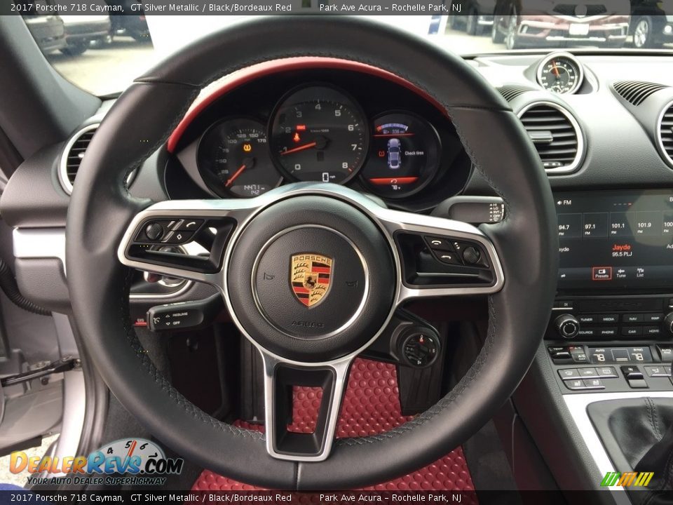 2017 Porsche 718 Cayman  Steering Wheel Photo #20