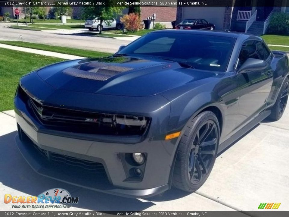 2012 Chevrolet Camaro ZL1 Ashen Gray Metallic / Black Photo #1