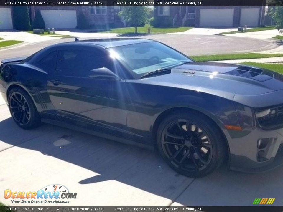 2012 Chevrolet Camaro ZL1 Ashen Gray Metallic / Black Photo #13