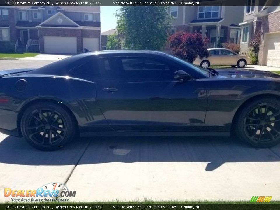 2012 Chevrolet Camaro ZL1 Ashen Gray Metallic / Black Photo #14