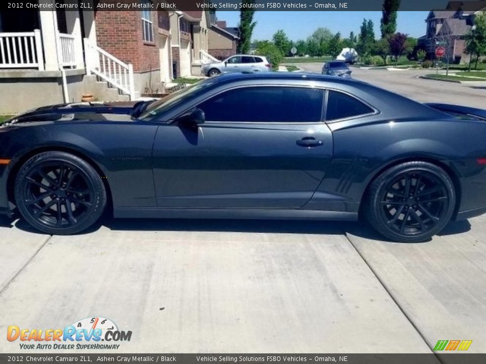 2012 Chevrolet Camaro ZL1 Ashen Gray Metallic / Black Photo #16