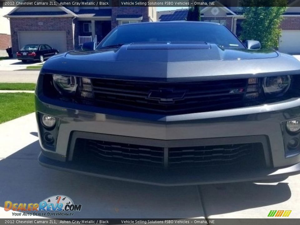 2012 Chevrolet Camaro ZL1 Ashen Gray Metallic / Black Photo #17