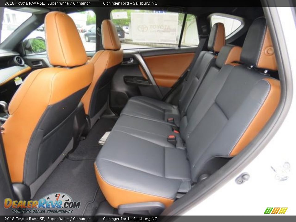 Rear Seat of 2018 Toyota RAV4 SE Photo #6