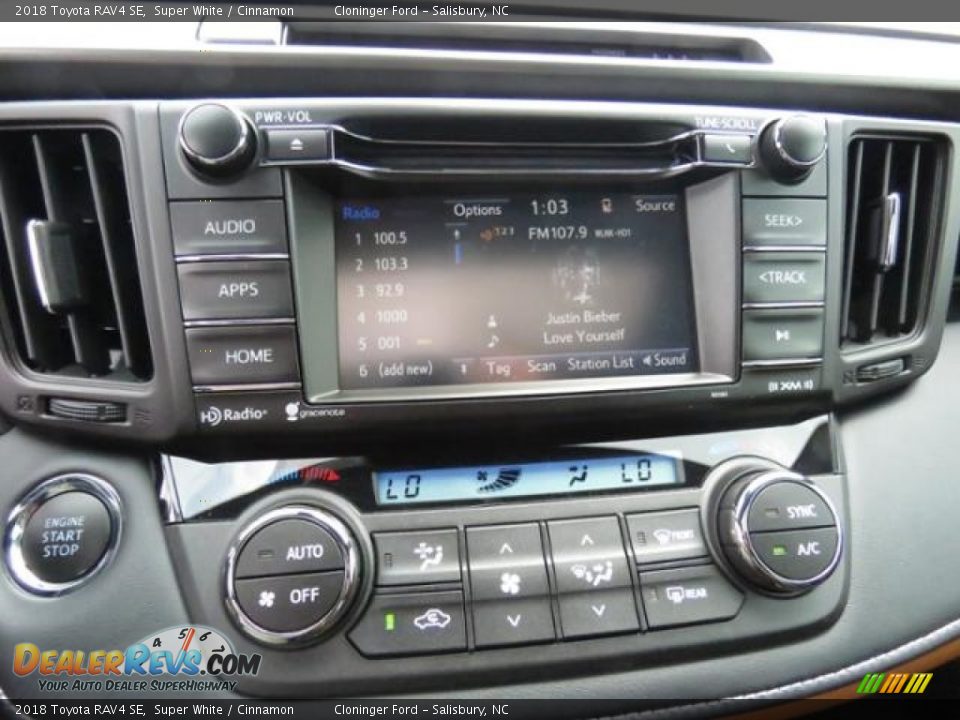 Controls of 2018 Toyota RAV4 SE Photo #15