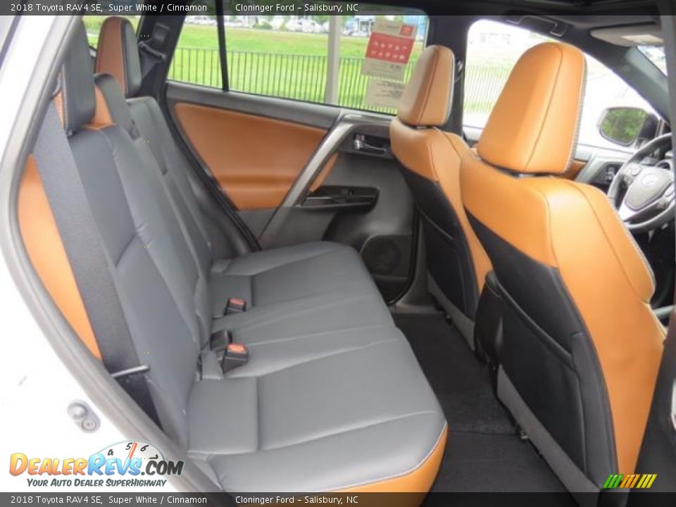 Rear Seat of 2018 Toyota RAV4 SE Photo #26