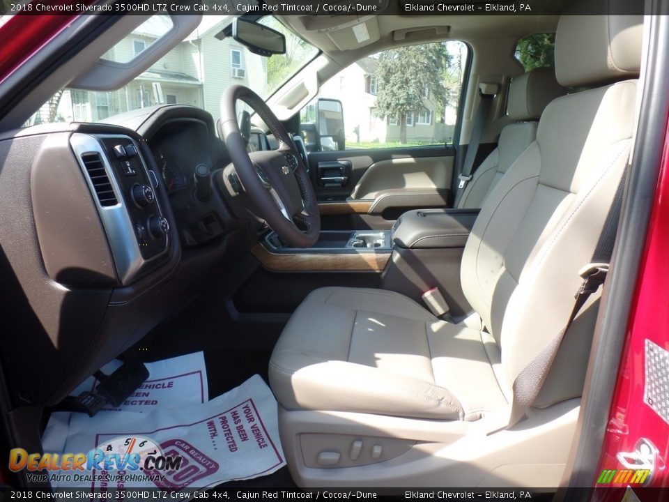 2018 Chevrolet Silverado 3500HD LTZ Crew Cab 4x4 Cajun Red Tintcoat / Cocoa/­Dune Photo #20