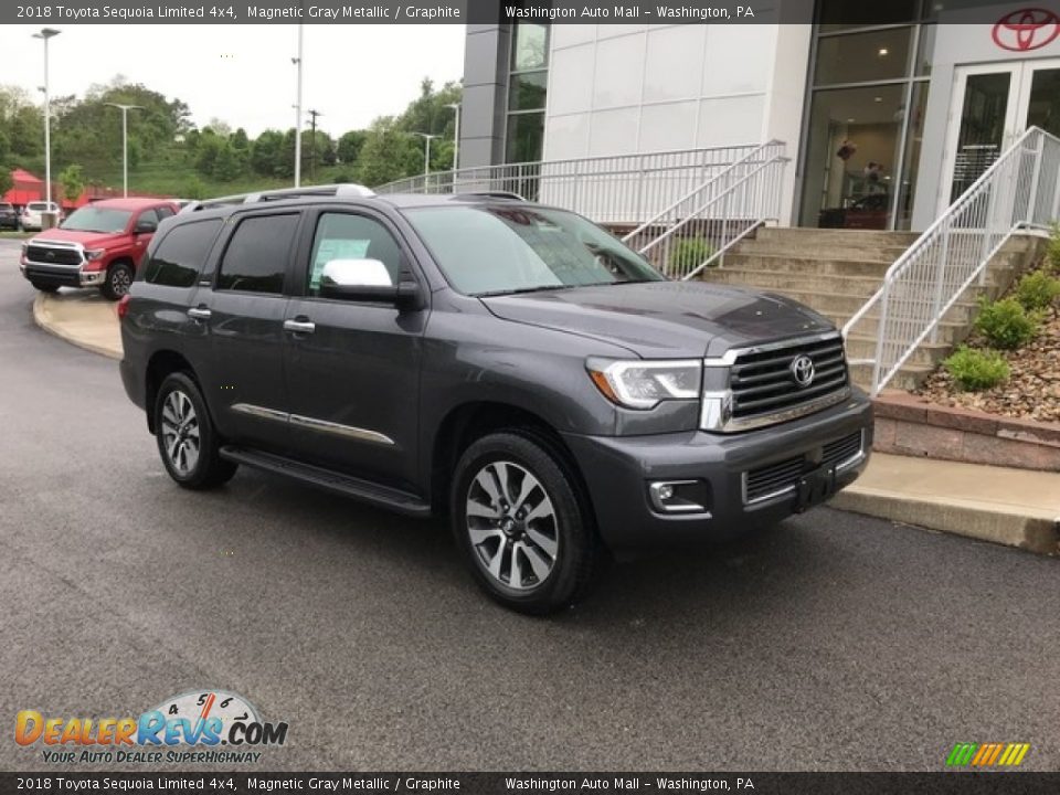 2018 Toyota Sequoia Limited 4x4 Magnetic Gray Metallic / Graphite Photo #1