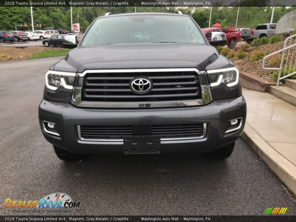 2018 Toyota Sequoia Limited 4x4 Magnetic Gray Metallic / Graphite Photo #5