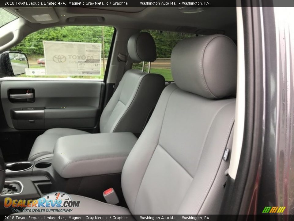 2018 Toyota Sequoia Limited 4x4 Magnetic Gray Metallic / Graphite Photo #11