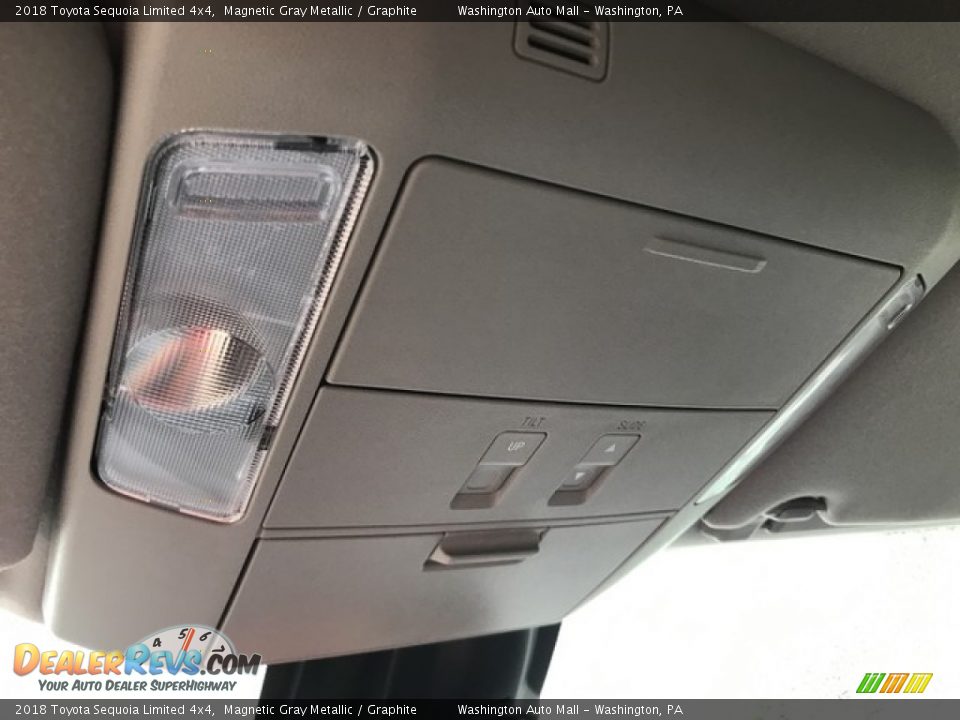 2018 Toyota Sequoia Limited 4x4 Magnetic Gray Metallic / Graphite Photo #18