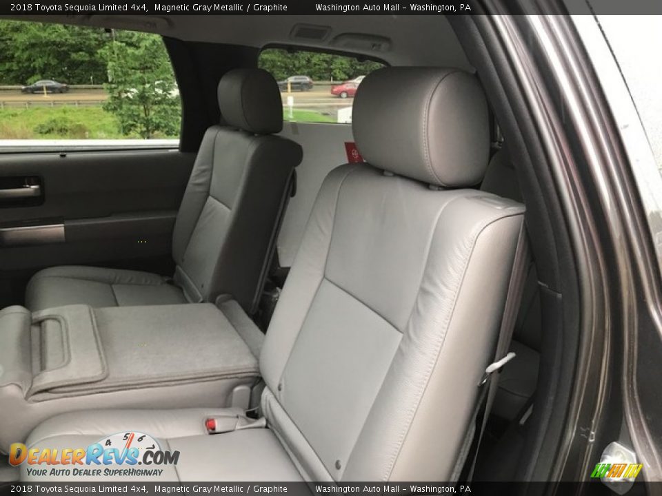 2018 Toyota Sequoia Limited 4x4 Magnetic Gray Metallic / Graphite Photo #20
