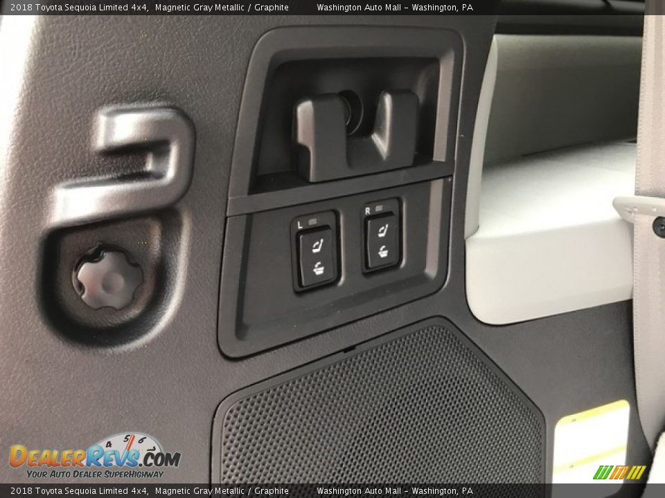 2018 Toyota Sequoia Limited 4x4 Magnetic Gray Metallic / Graphite Photo #22
