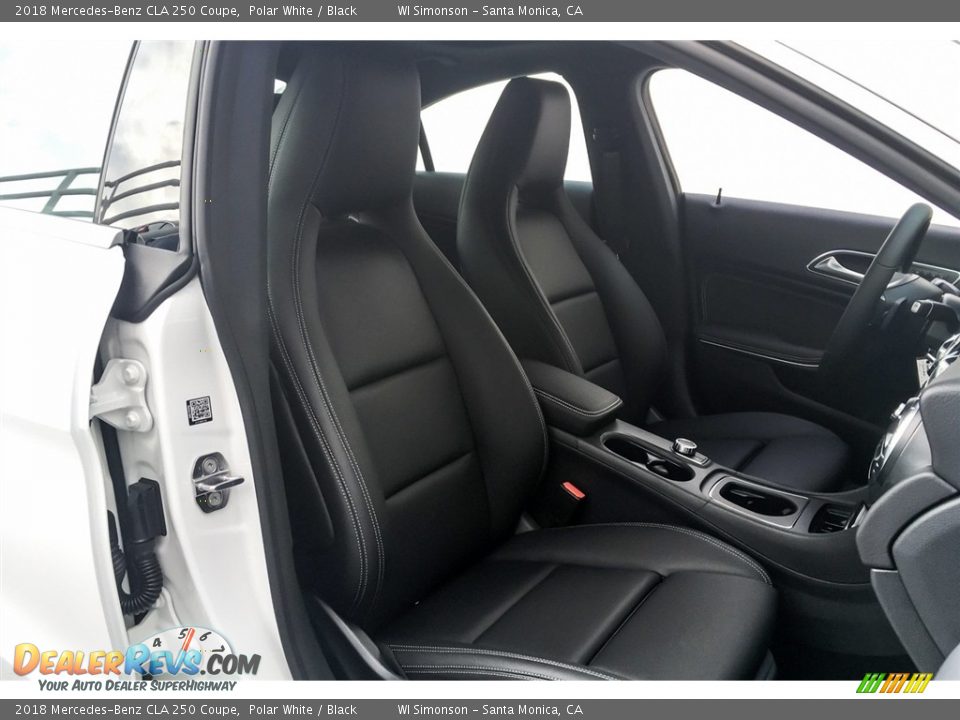 2018 Mercedes-Benz CLA 250 Coupe Polar White / Black Photo #2