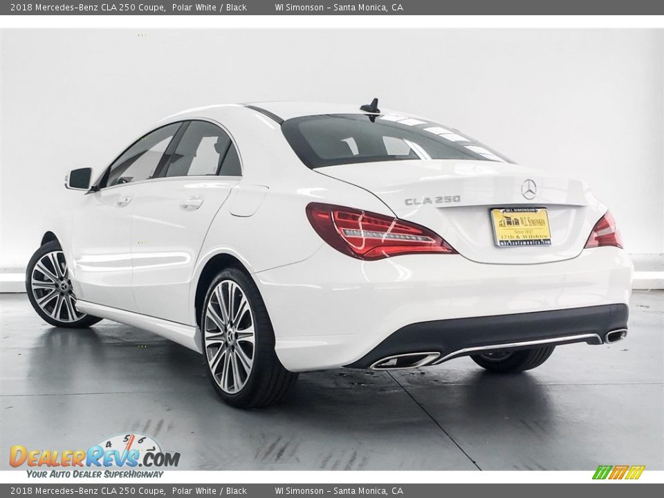 2018 Mercedes-Benz CLA 250 Coupe Polar White / Black Photo #3