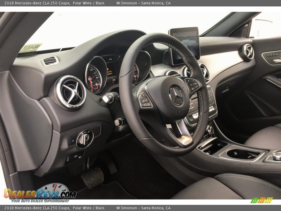 2018 Mercedes-Benz CLA 250 Coupe Polar White / Black Photo #5