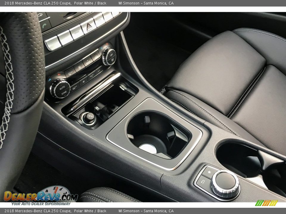 2018 Mercedes-Benz CLA 250 Coupe Polar White / Black Photo #7