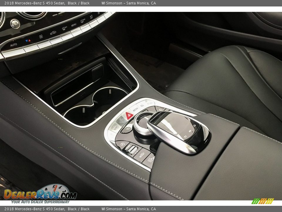 2018 Mercedes-Benz S 450 Sedan Black / Black Photo #7