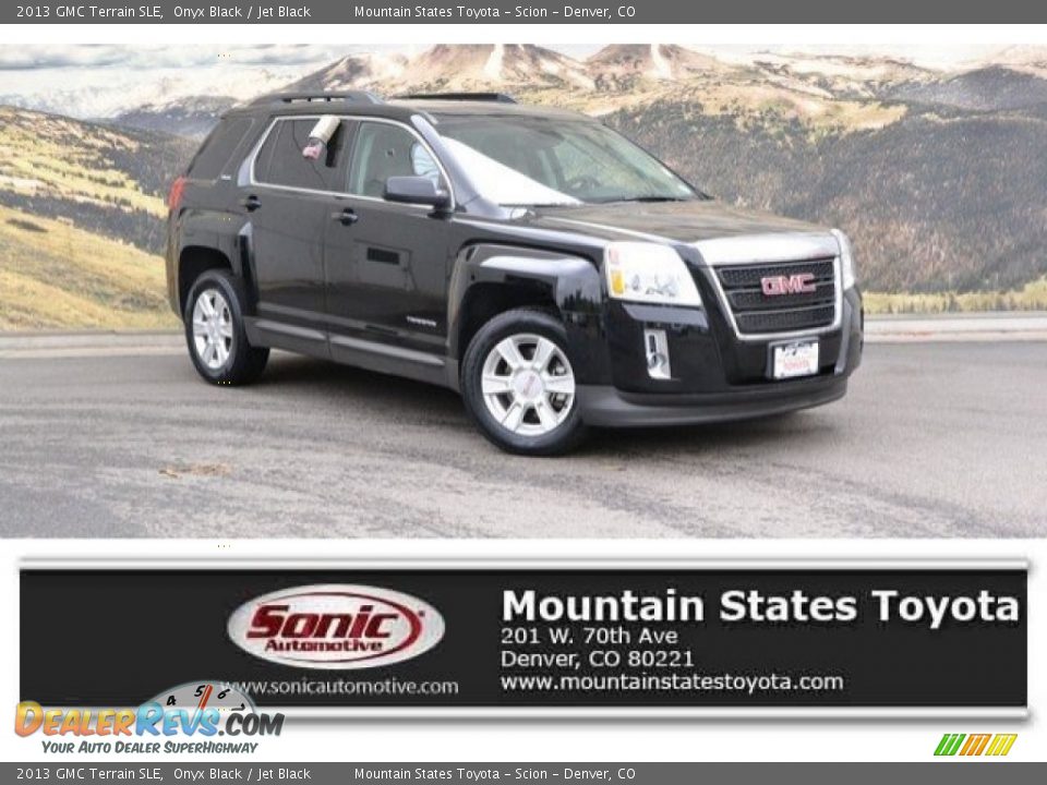 2013 GMC Terrain SLE Onyx Black / Jet Black Photo #1