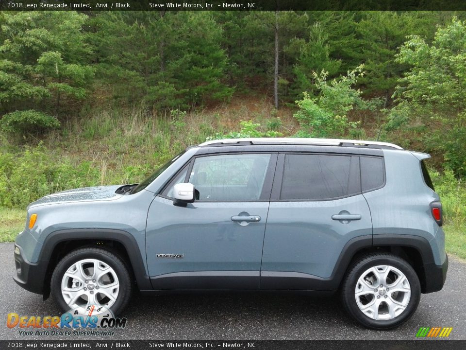 2018 Jeep Renegade Limited Anvil / Black Photo #1