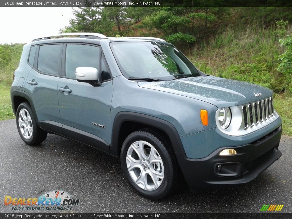 2018 Jeep Renegade Limited Anvil / Black Photo #4