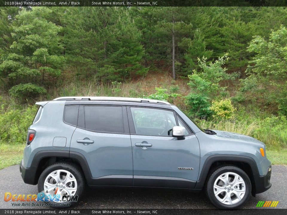 2018 Jeep Renegade Limited Anvil / Black Photo #5